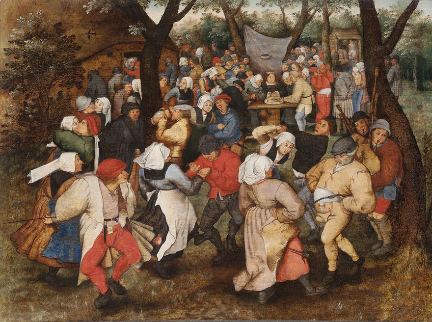 Show gallery of 1 images Pieter Brueghel the Younger, The Outdoor Wedding, 1610 ca.