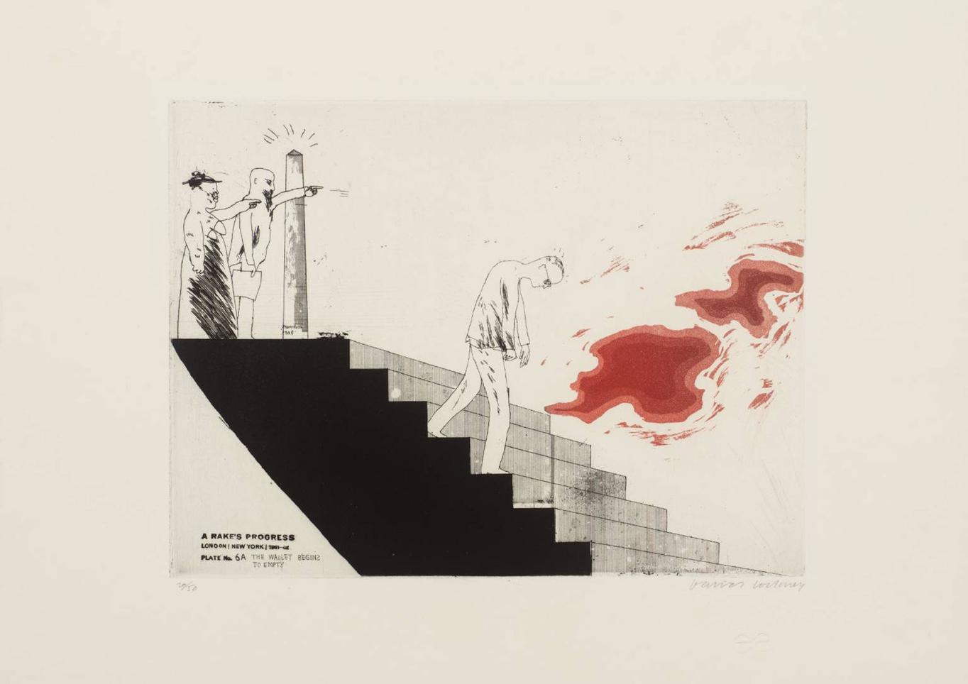 הארנק מתחיל להתרוקן, מתוך: דרכו של הולל, 1961-63