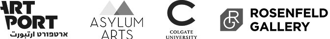 התערוכה התאפשרה הודות לתמיכת: ארטפורט, תל אביב; אסיילום ארטס, ברוקלין; אוניברסיטת קולגייט, המילטון; גלריה רוזנפלד, תל אביב