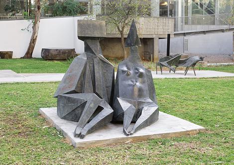 Lynn Chadwick  Two Seated Figures, 1973