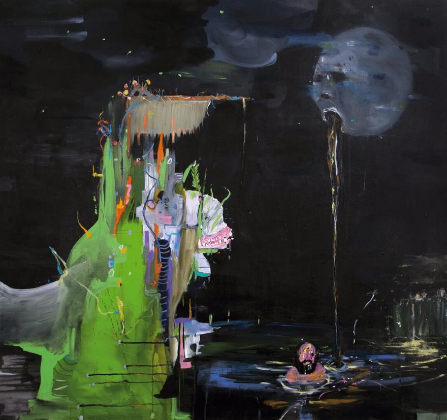 רותם רוזנבוים, רחצה לילית, 2016