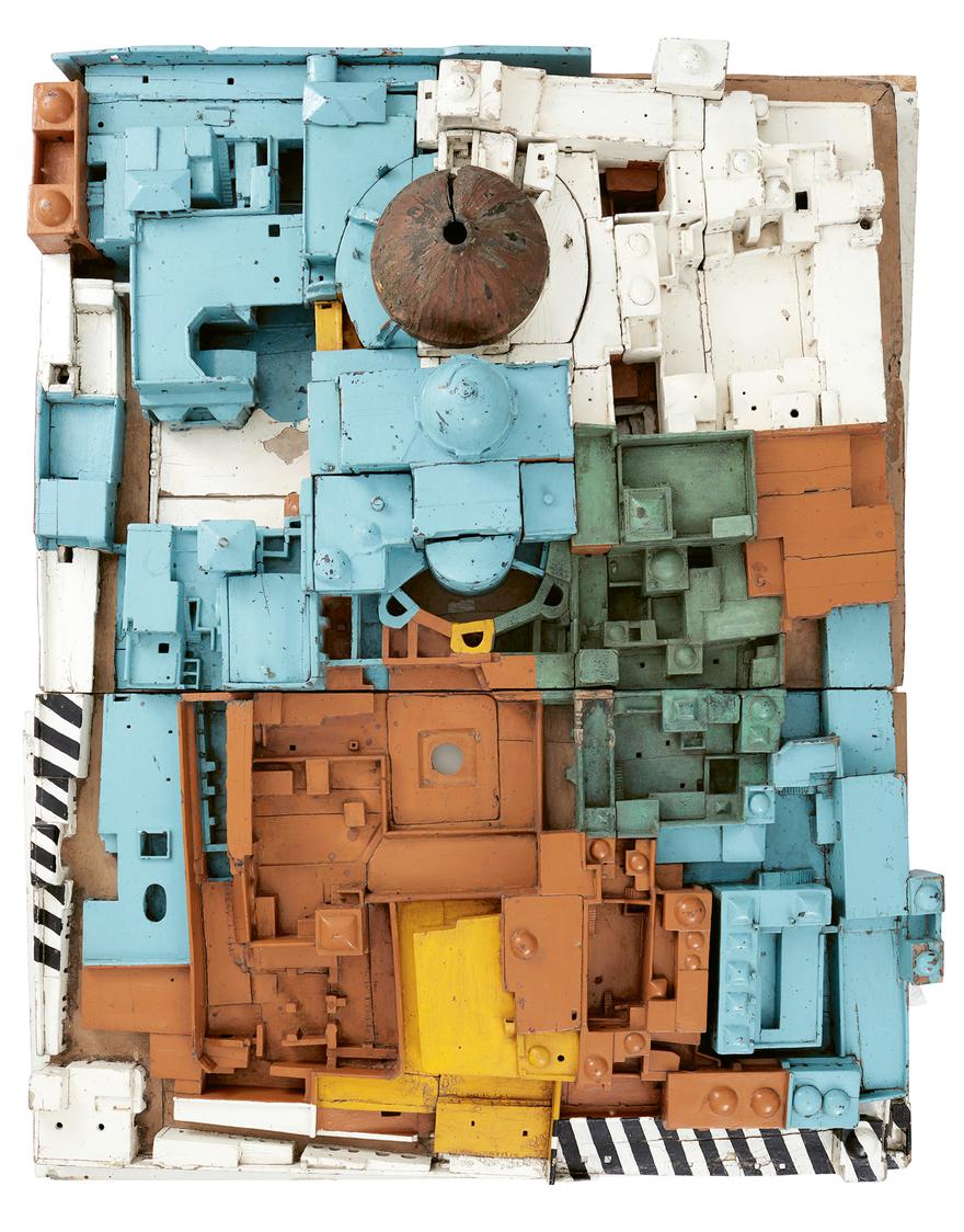Conrad S. Schick, Model of the Church of the Holy Sepulchre and its surroundings, Jerusalem, 1862