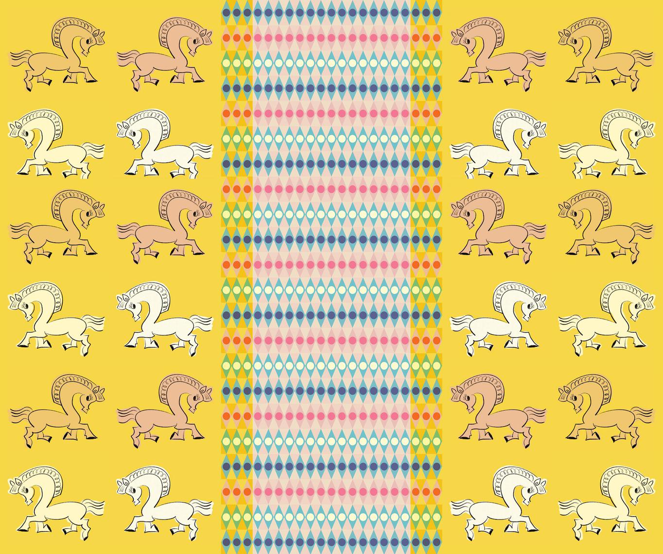 Alexandra Zuckerman, Carousel (detail), 2020
Vinyl wallpaper
Courtesy of the artist and Noga Gallery of Contemporary Art, Tel Aviv