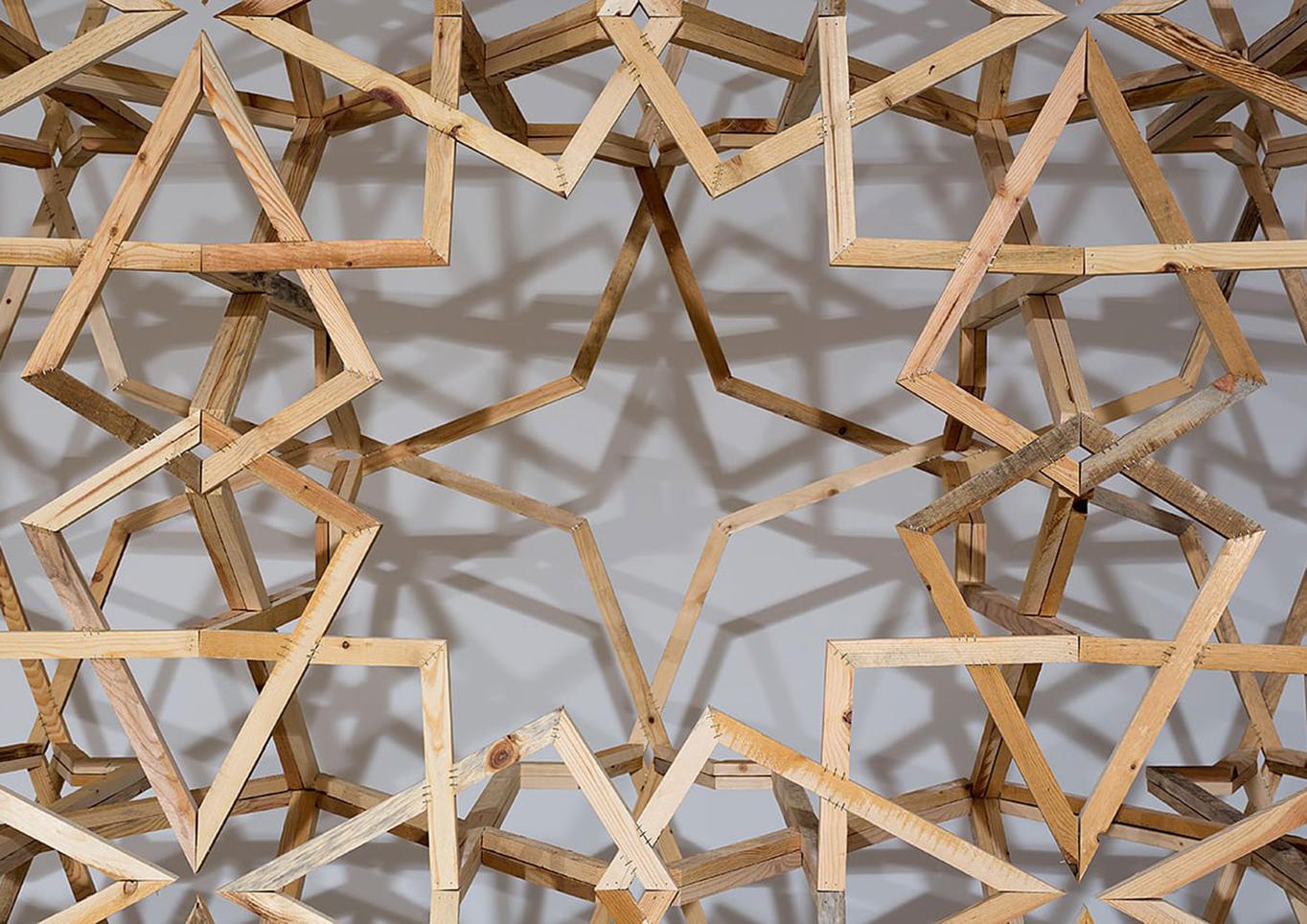 מתוך המיצב ערבסק # 3, (פרט), 2014