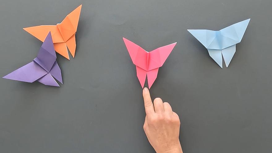 Merav Peleg, Paper butterfly II tutorial (intermediate)