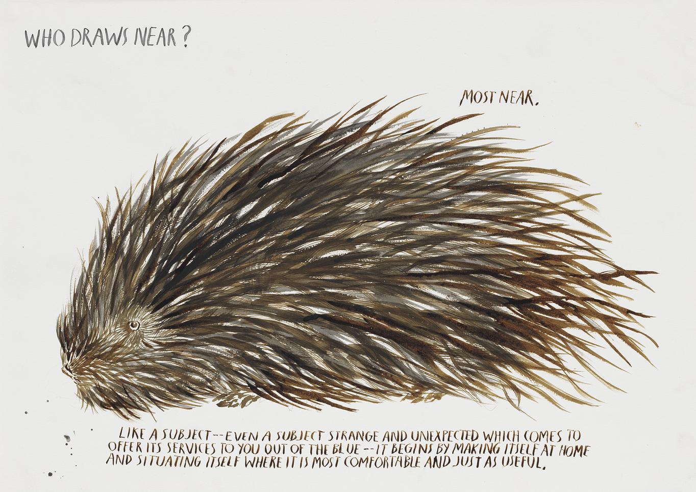 No Title (Who draws near?), 2004