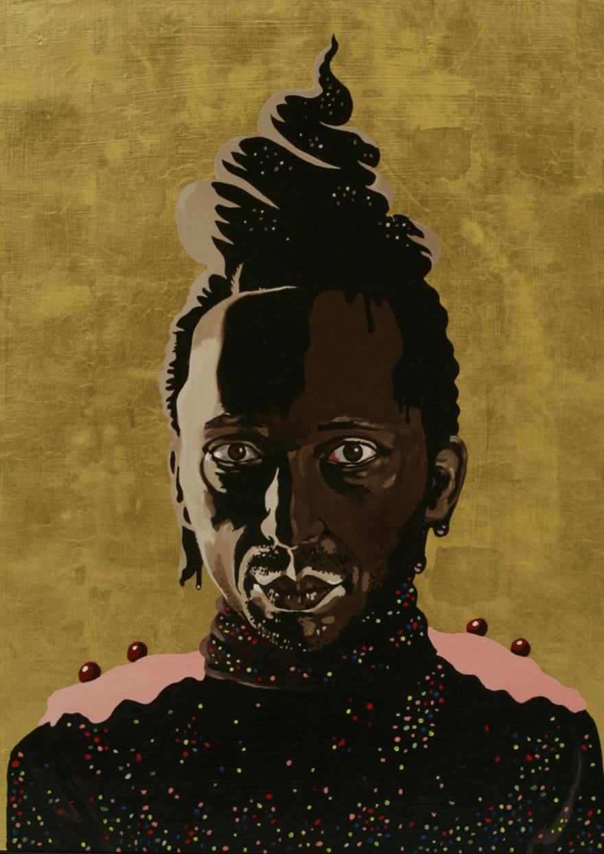 Frosted Self Portrait, (aka Saint Chocolate), 2006