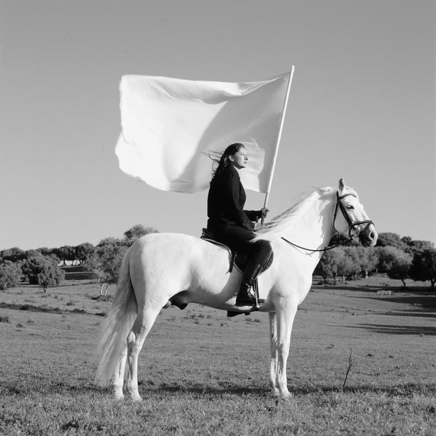 Show gallery of 3 images Marina Abramovic, The Hero, 2001