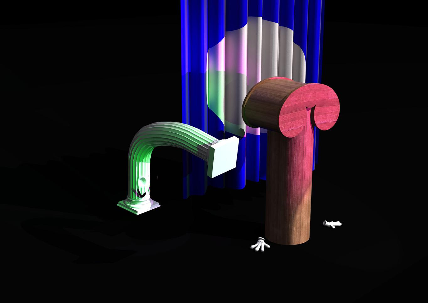 Helen Marten, Dust and Piranhas, 2011
Animated video 25:25 min., color, sound