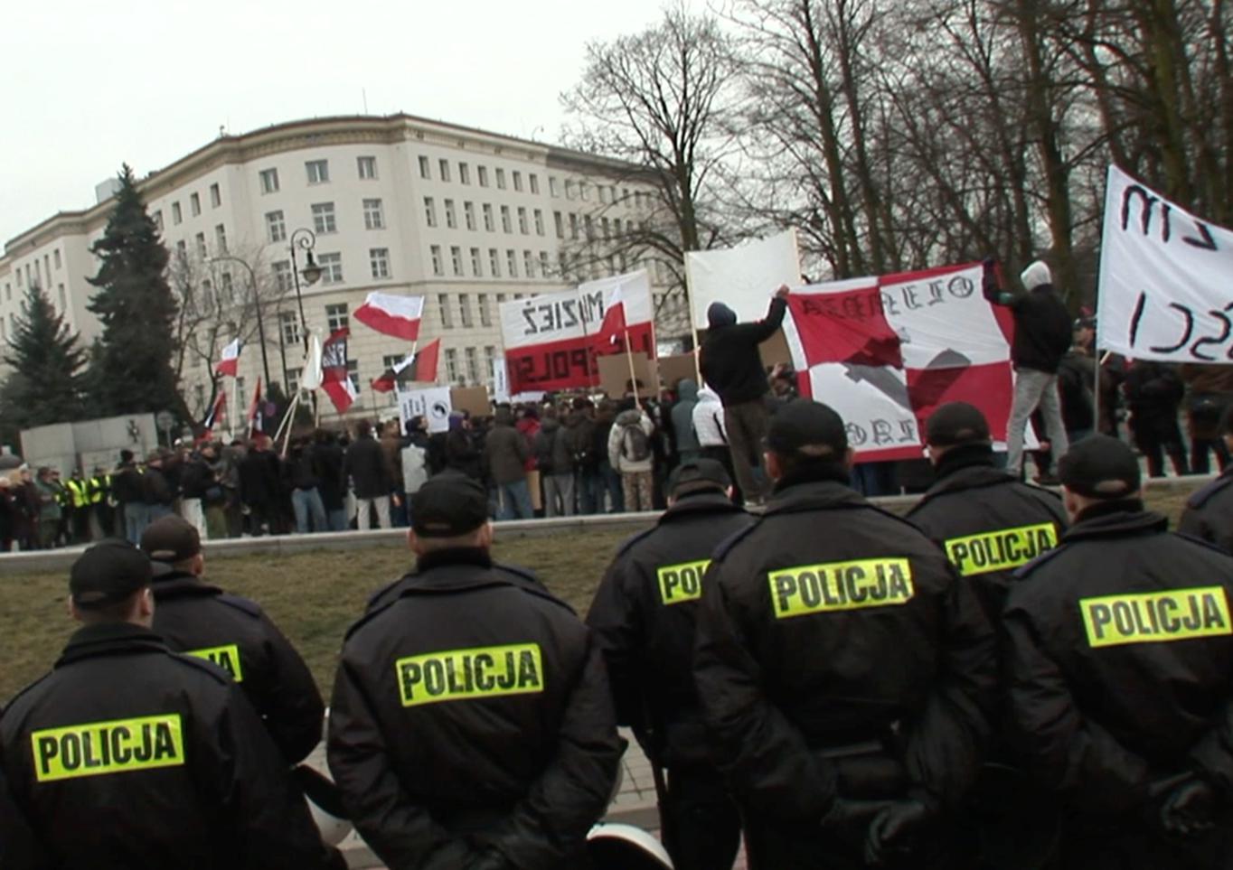 Artur Żmijewski, film stills from Democracies, 2009