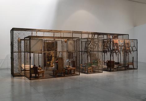 מתוך התערוכה לואיז בורז'ואה: שניים, 2017