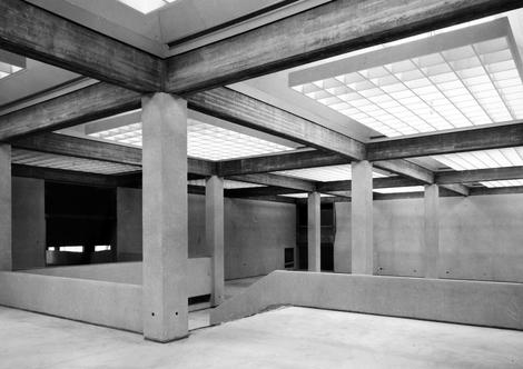 The split-level gallery, ca. 1971