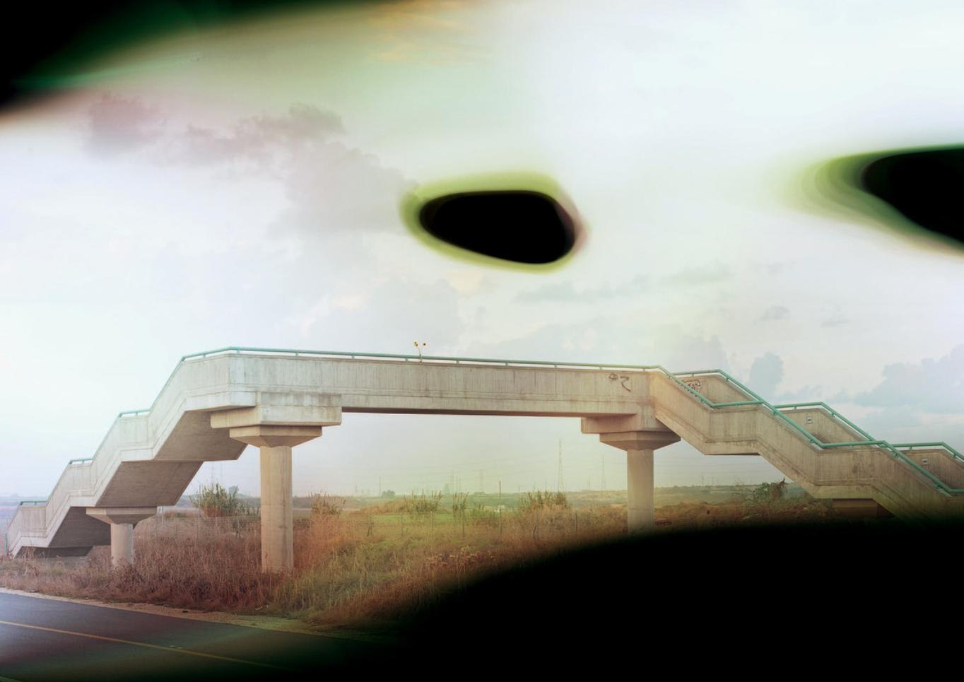 Bridge with Flowers, Route 42, 2013