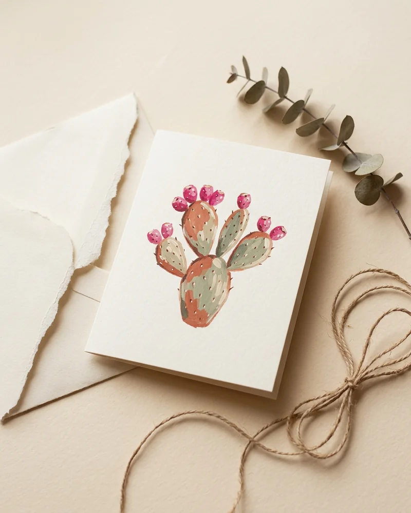 Desert card