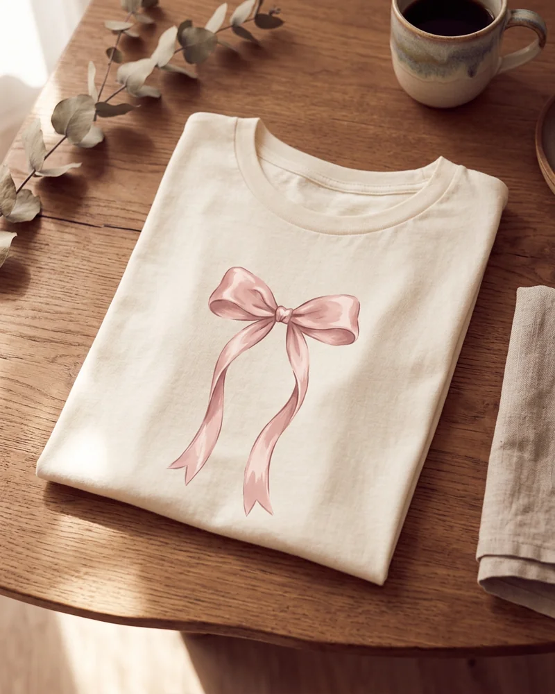 Ballet bow tee