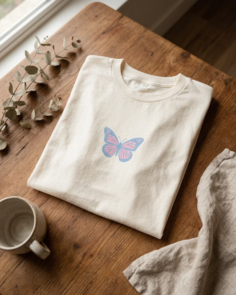 Butterfly tee