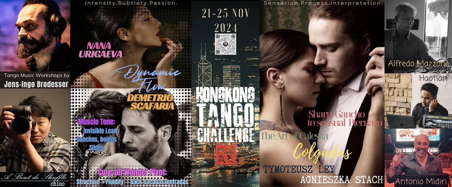 Hong Kong Tango Challenge 2024: the whole line-up