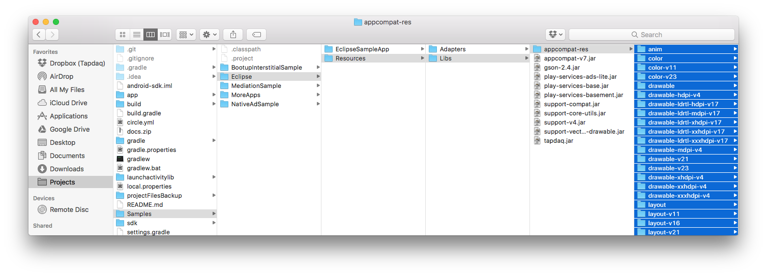 Tapdaq | Eclipse Tutorial - Android