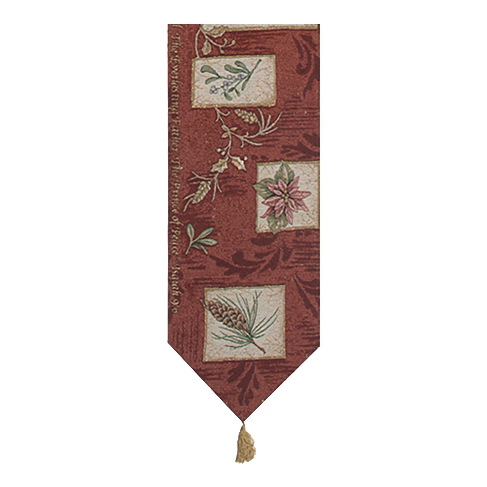 Holiday Foliage with Verse Table Mat