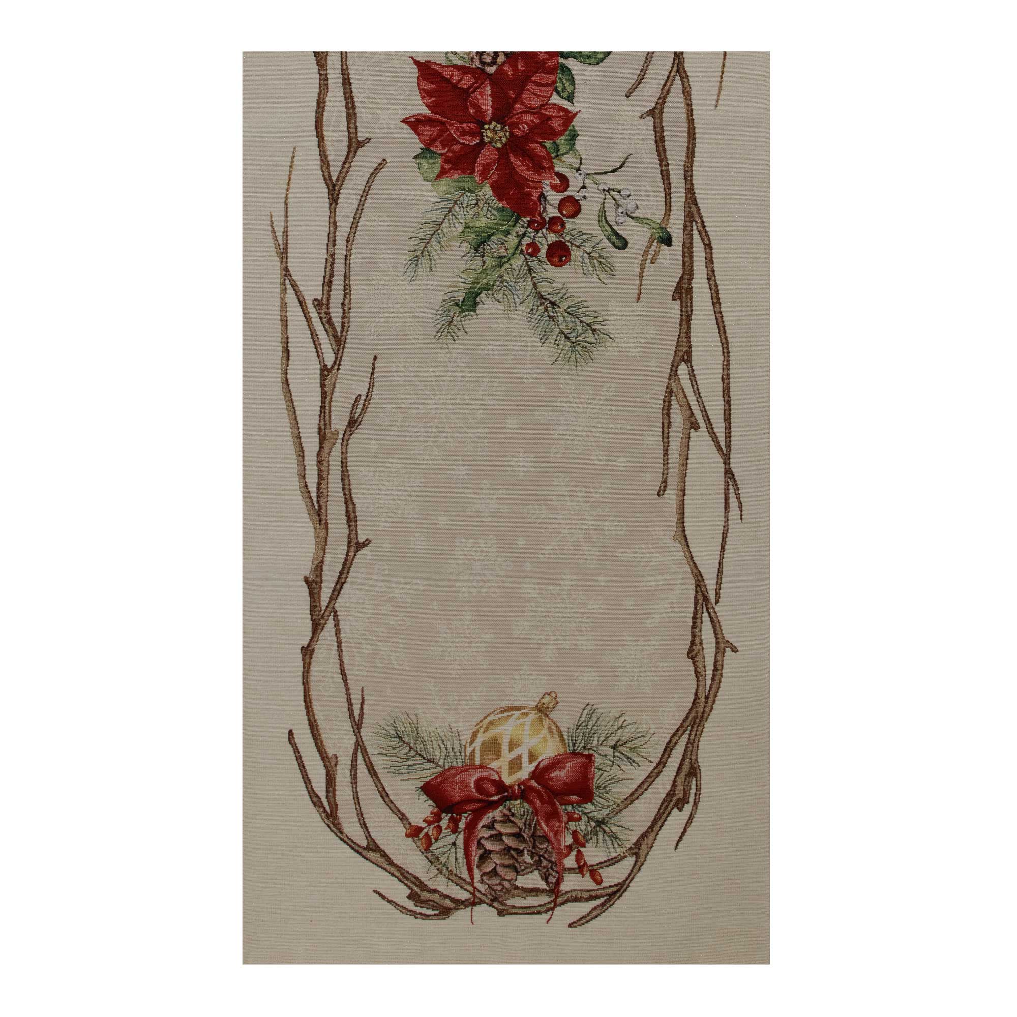 Noel Tapestry Table Runner