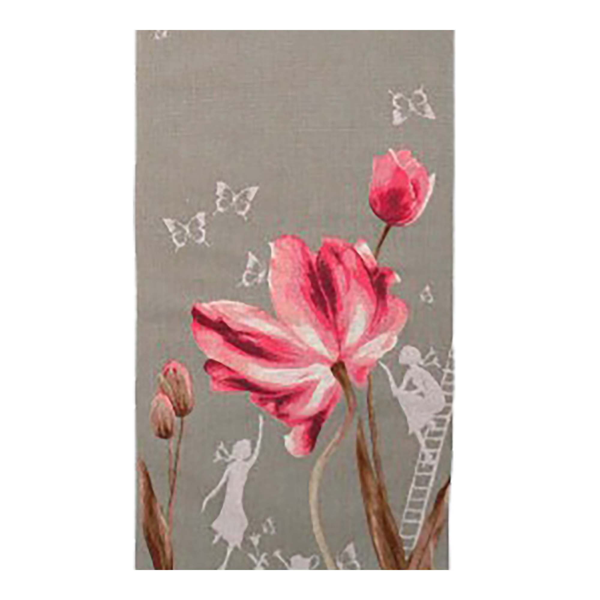 Tulip Gray French Table Mat