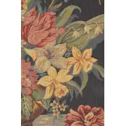 Panier de Fleurs fond Bleu French Tapestry | Close Up 2