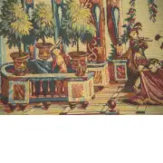 Les Baladins French Tapestry | Close Up 1