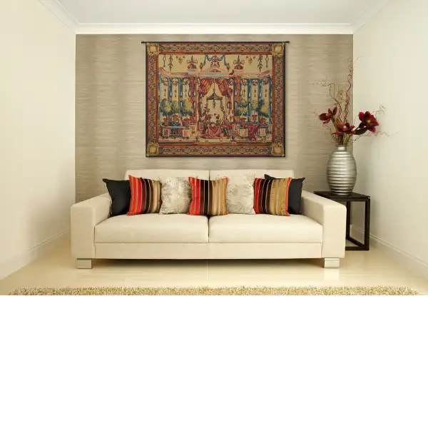 Les Baladins French Tapestry | Life Style 1