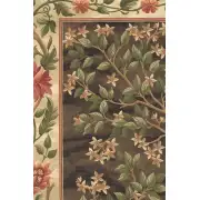 Tree Of Life Brown II Belgian Tapestry Wall Hanging - 56 in. x 72 in. Cotton by William Morris | Close Up 1