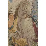 Cheval Drape II French Wall Tapestry - 29 in. x 40 in. Cotton/Viscose/Polyester by Charlotte Home Furnishings | Close Up 2