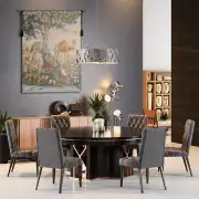 Cheval Drape II French Wall Tapestry | Life Style 1