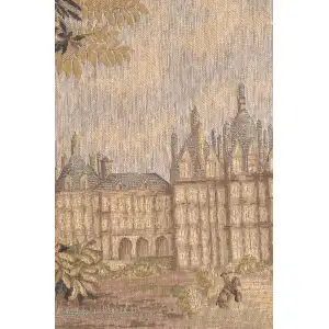 Verdure Chateau Carriage French Wall Tapestry - 19 in. x 28 in. Cotton/Viscose/Polyester by Charlotte Home Furnishings Inc