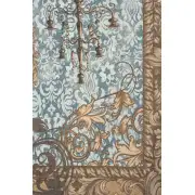 Mobilier Louis XVI Blue French Wall Tapestry - 58 in. x 78 in. Wool/cotton/others by Charlotte Home Furnishings | Close Up 1