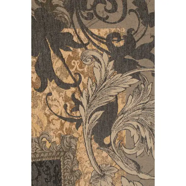 Mobilier Louis XVI Gold French Wall Tapestry - 44 in. x 58 in. Wool/cotton/others by Charlotte Home Furnishings | Close Up 2