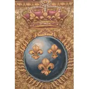 Courronne Empire French Wall Tapestry - 58 in. x 44 in. Wool/cotton/others by Charlotte Home Furnishings | Close Up 2