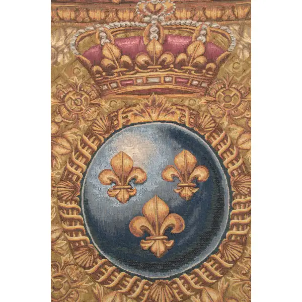 Courronne Empire French Wall Tapestry - 58 in. x 44 in. Wool/cotton/others by Charlotte Home Furnishings | Close Up 2