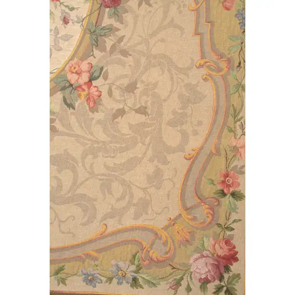 Amboise Medalion French Wall Tapestry | Close Up 1