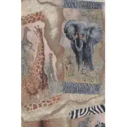 Safari Animals Fine Art Tapestry | Close Up 1