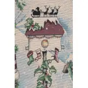 There's Snow Place Like Home Fine Art Tapestry | Close Up 1