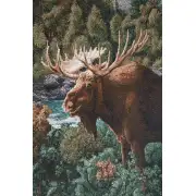 Moose Lake  Fine Art Tapestry | Close Up 1