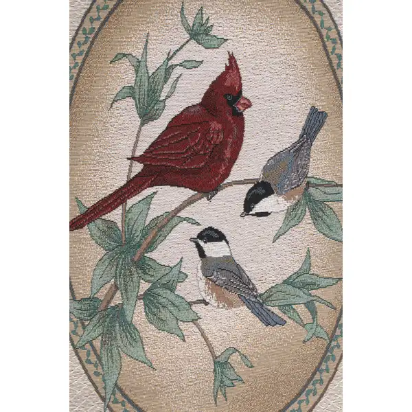 Birds of a Feather I Fine Art Tapestry | Close Up 1