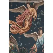 Angels on High Dark Fine Art Tapestry | Close Up 1