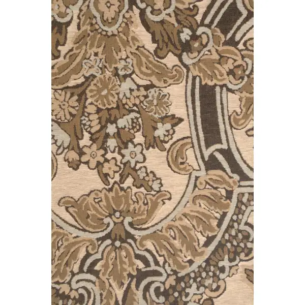 Brocade Flourish French Wall Tapestry - 29 in. x 38 in. Wool/cotton/others by Charlotte Home Furnishings | Close Up 2