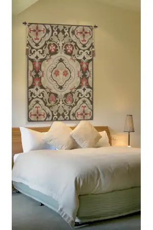 French Antique French Wall Tapestry