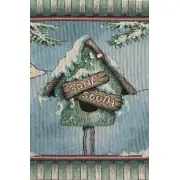 There's Snow Place Like Home I Tapestry Table Mat | Close Up 1