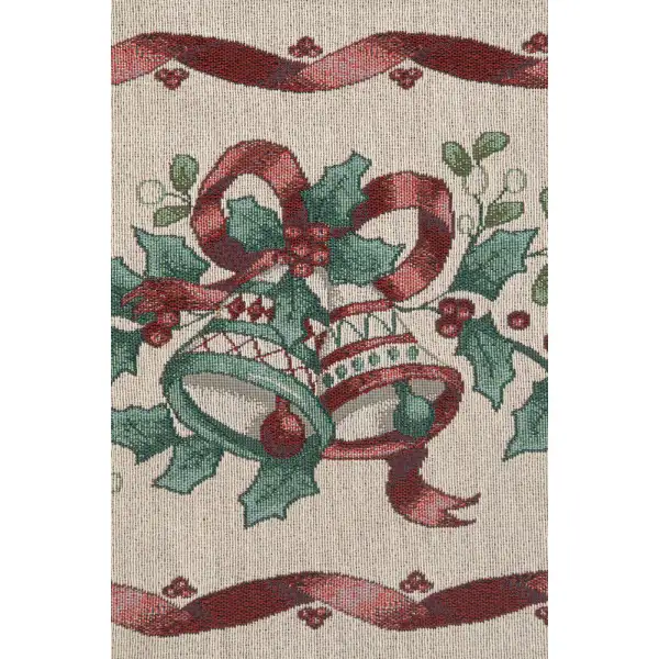 Holly-Holiday Table Mat | Close Up 1