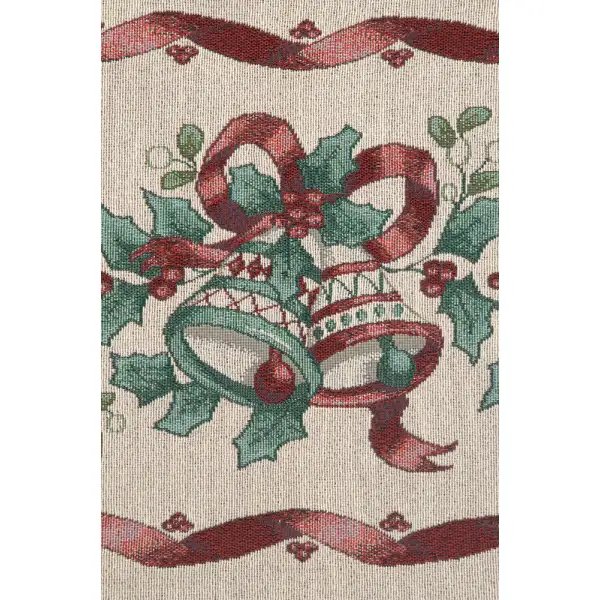 Holly Bells Table Mat | Close Up 1