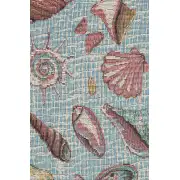 Seashells I Wall Tapestry Bell Pull | Close Up 1