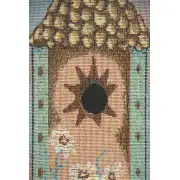 Home Tweet Home Wall Tapestry Bell Pull | Close Up 2