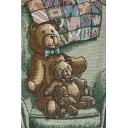 The Bear Den Wall Tapestry Bell Pull | Close Up 1